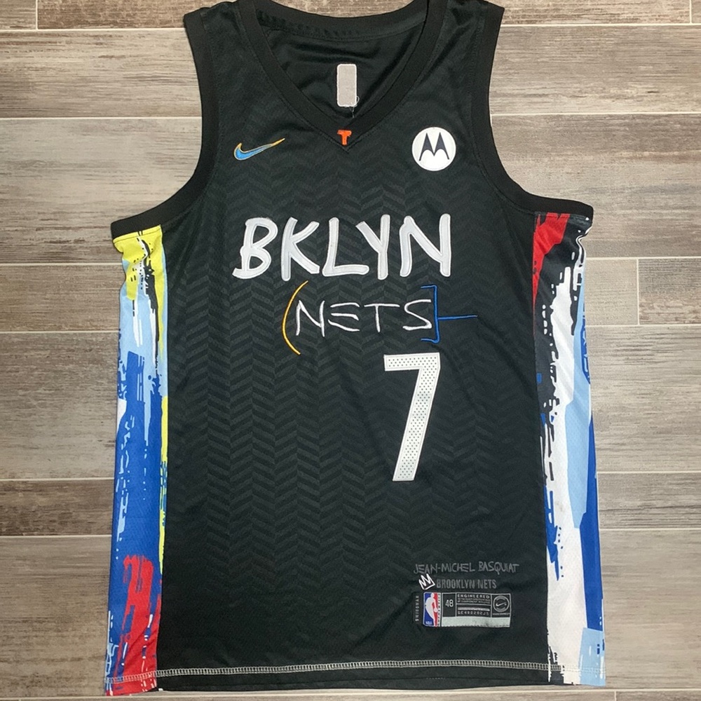 NBA Nike Swingman Brooklyn Nets Kevin Durant City Edition Jersey